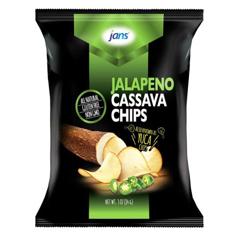 Jans Jalapeno Cassava Chips 84g