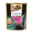 Sheba Cat Wet Food Pouch Adult Tuna & Crab Stick 70g