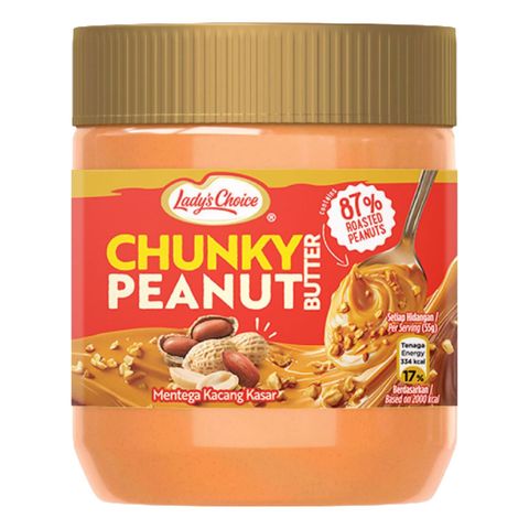 Lady's Choice Mentega Kacang Kasar 330g