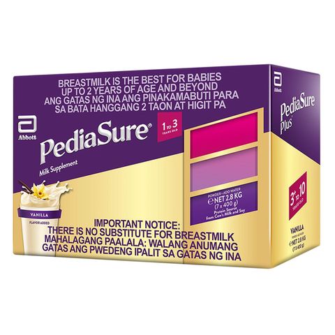 Pediasure 1-3 Years Old Vanilla 2800g