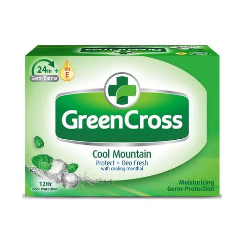 Green Cross Cool Mountain Moisturizing Protection Bar Soap 85g