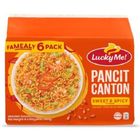 Lucky Me! Pancit Canton Sweet & Spicy Flavor Multipack 6 x 80g