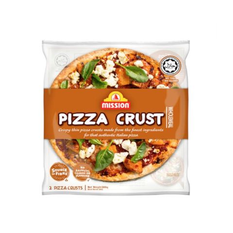 Mission Pizza Crust Wholemeal 300g