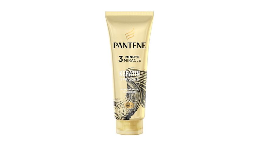 Pantene 3 Minute Miracle Intensive Conditioner Keratin Straight 150mL