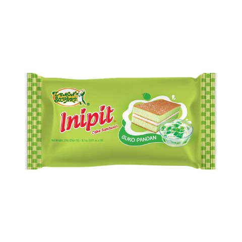 Lemon Square Inipit Buko Pandan 10 x 23g