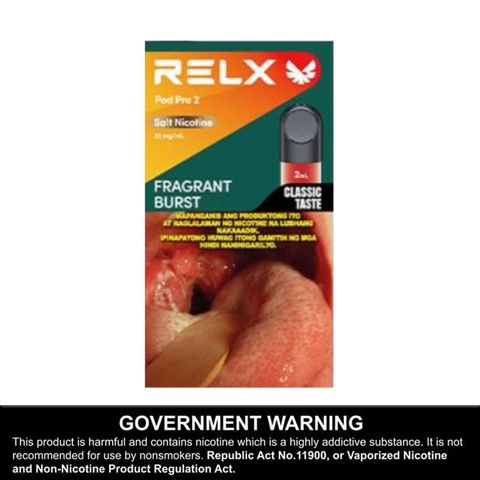 RELX Pod Pro 2 Fragrant Burst Salt Nicotine (35mg) 1 Piece