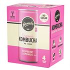 Remedy Organic Kombucha Raspberry Lemonade 4 x 250ml