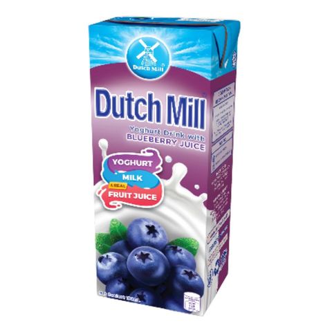 Dutch Mill Yoghurt Drink with Blueberry Juice 180ml