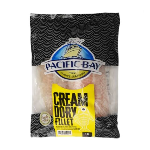 Pacific Bay Dory Fillet 1kg (Frozen)