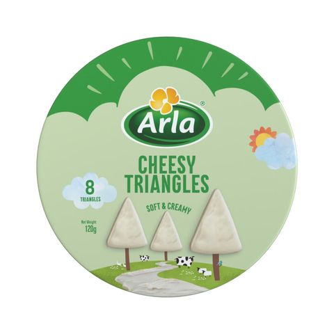 Arla Cheesy Triangles 120g