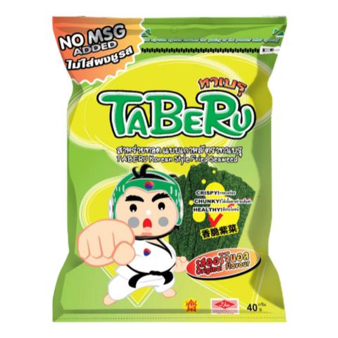 Taberu Fried Seaweed Original 40g