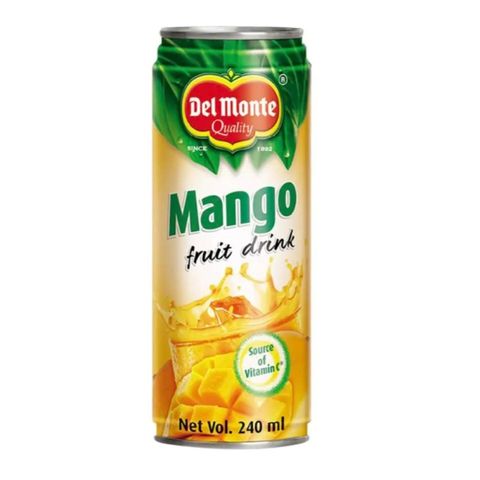 Del Monte Mango Juice Drink 240mL