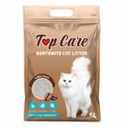 Top Care Bentonite Cat Litter Coffee 5L