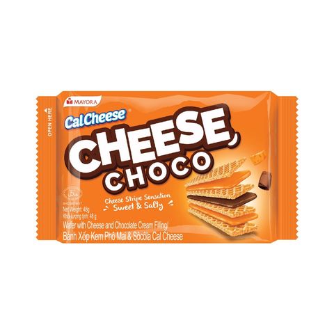 Cal Cheese Choco Wafer 48g