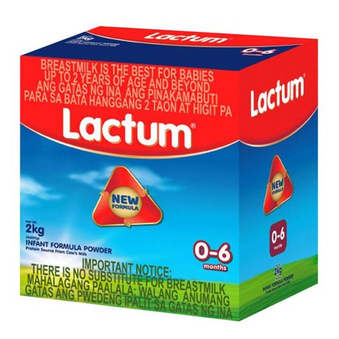 Lactum Infant Formula Powder for 0-6 Months Old 2kg