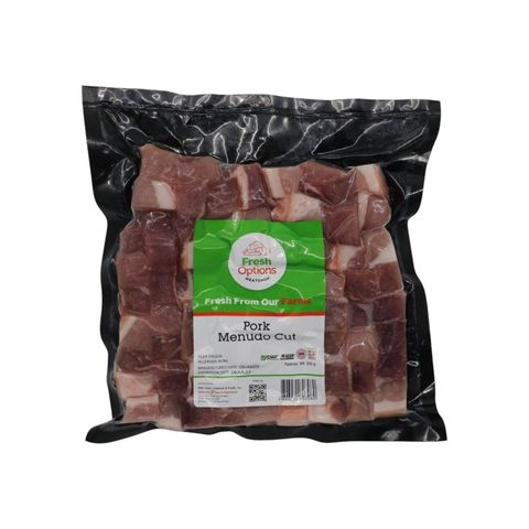 Fresh Options Pork Menudo Cut 500-600 grams (Frozen)