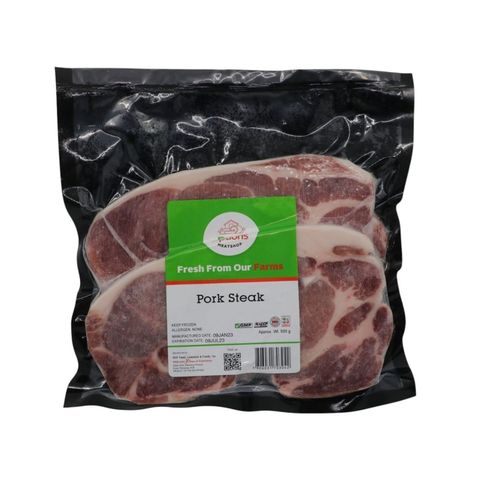 Fresh Options Porksteak 500-600 grams (Frozen)