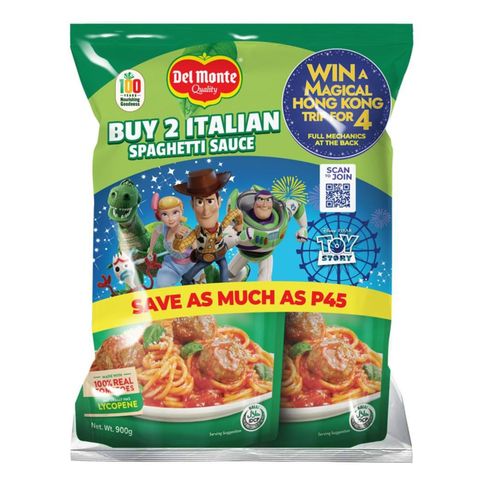 Del Monte Italian Style Spaghetti Sauce (Multipack) 2 x 900g