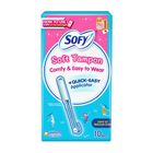 Sofy Soft Tampon Light with Applicator for Menstruation Regular Flow 9 Pieces