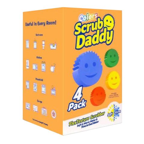 Scrub Daddy Colors Pack 4 Pieces