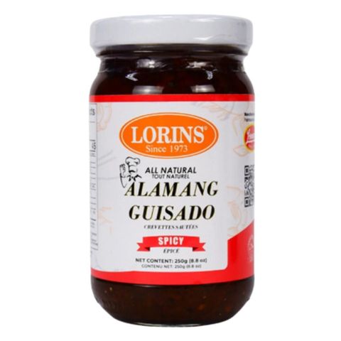 Lorins Alamang Guisado Spicy 250g