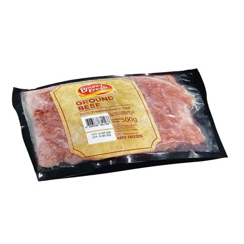 Bounty Fresh Ground Beef 500g (Frozen)
