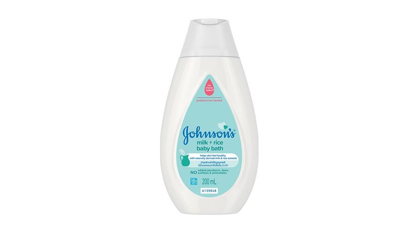 Johnson's Baby Bath Milk+Rice 200ML