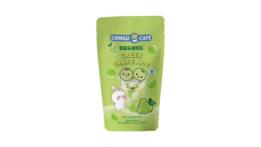 Chingu Cafe Green Grape Ade 190ml