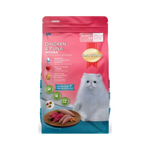 Smartheart Cat Adult Chicken & Tuna 1.2kg