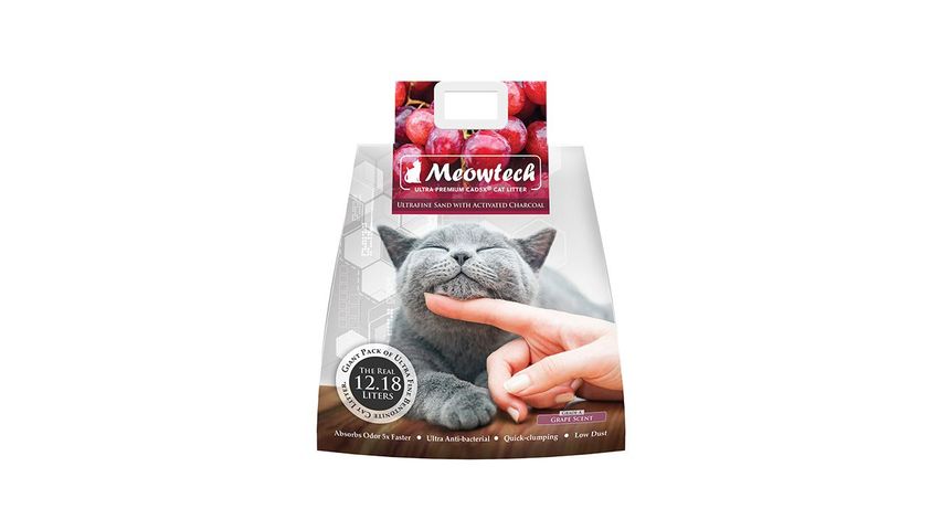 Meowtech Cat Litter Grape Scent 12.18L