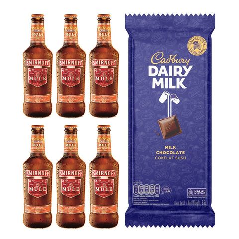Smirnoff Mule + Cadbury Dairy Milk Bar