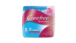 Carefree Breathable Scented Panty Liner 40'S