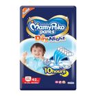 Mamypoko Day and Night Ultra Absorbent Disposable Baby Diaper Pants (XXL) 42 Pieces
