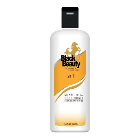 Black Beauty 2-in-1 Shampoo with Conditioner 500ml