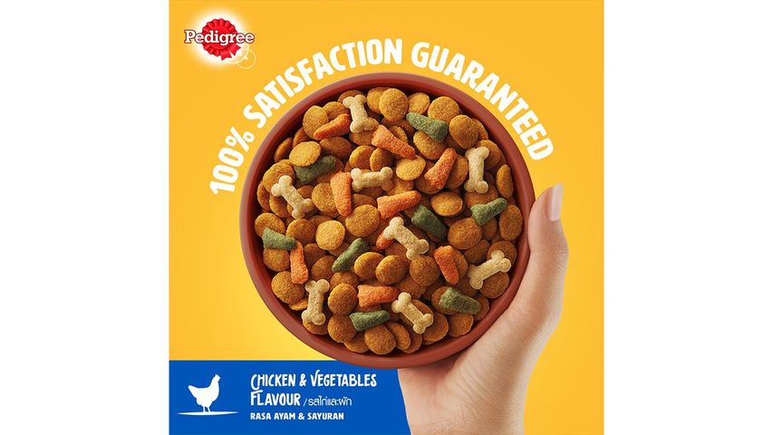 Pedigree Dry Chicken & Vegetable 3kg