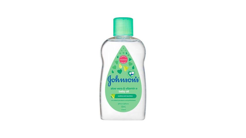 Johnson's Baby Oil Aloe Vera & Vitamin E 50ml