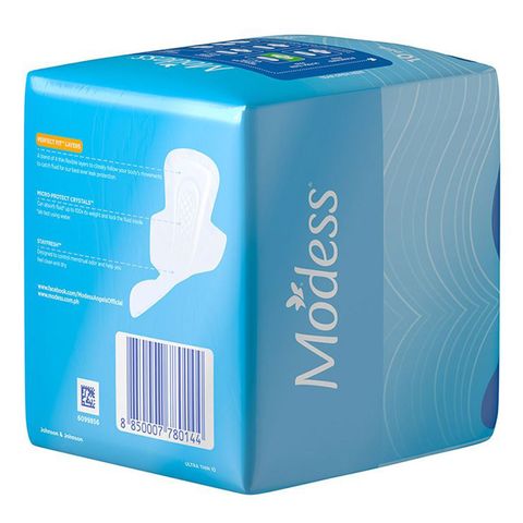 Modess Cottony Soft Ultra Thin Regular Sanitary Napkins 10s