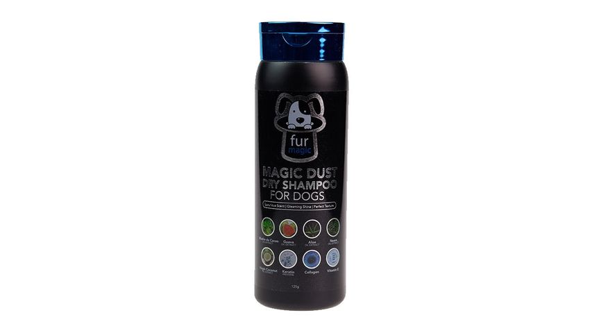Fur Magic Premium Dry Shampoo Blue 125g