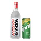Antonov Vodka 80 Proof 700ml + Sprite Regular Can 320ml