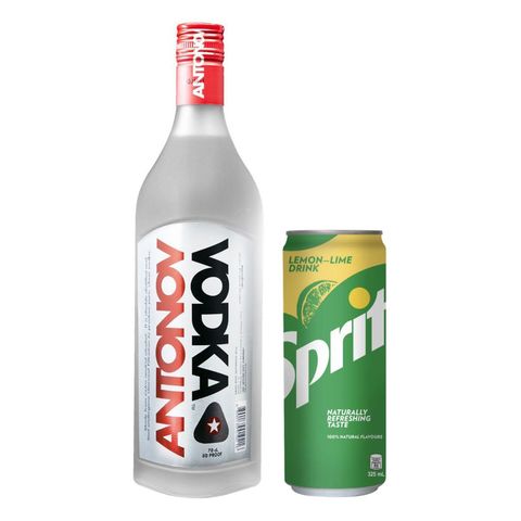 Antonov Vodka 80 Proof 700ml + Sprite Regular Can 320ml