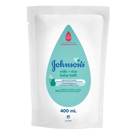 Johnson's Milk + Rice Baby Bath Refill 400ml