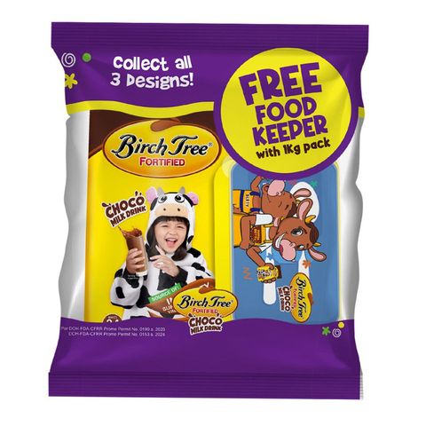 Birch Tree Fortified Choco (Free Food Keeper) 1kg