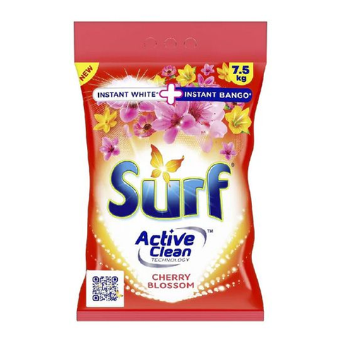Surf Cherry Blossom Laundry Powder Detergent 7.5kg