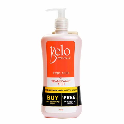 Belo Essentials Kojic Body Wash + Free Lotion 100ml (Promo) 1 Set