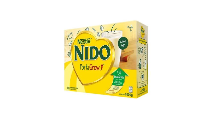 Nido Fortigrow Fortified Powdered Milk Drink 2kg