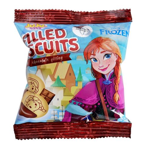 Juju Disney Frozen Filled Biscuit Chocolate 25g