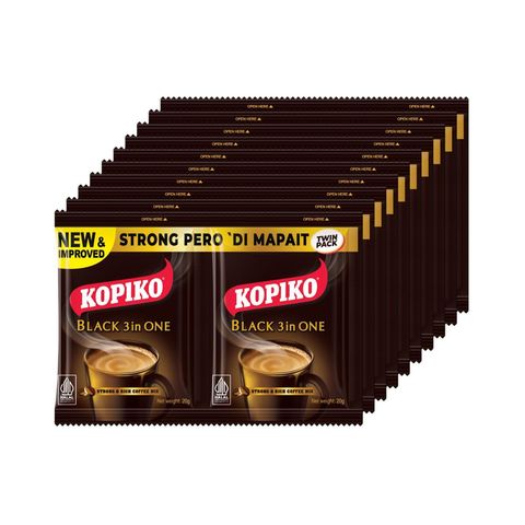 Kopiko Black 3 in 1 Twinpack 10 x 20g