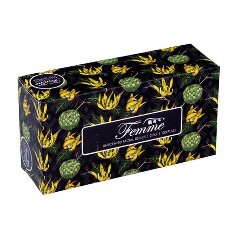 Femme Facial Tissue Femme Econobox (2 Ply) 130 Pulls