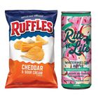 Ruffles Cheddar & Sour Cream + Rite 'n Lite Watermelon + Apple