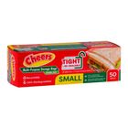 Cheers Zipper Storage Bag Small 50 Pieces